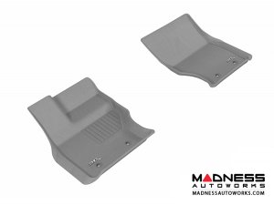 Land Rover Range Rover Floor Mats (Set of 2) - Front - Gray by 3D MAXpider
